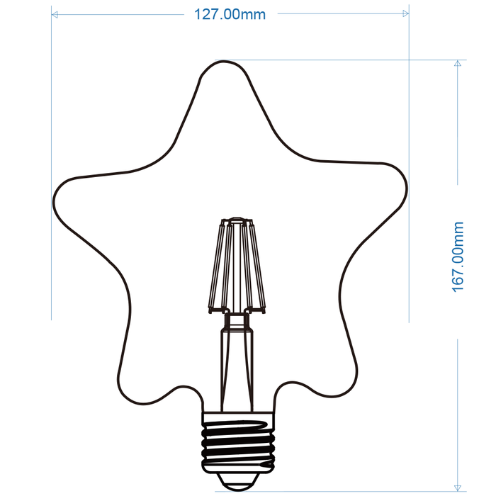 Lampadina LED E27 4W ST-OC