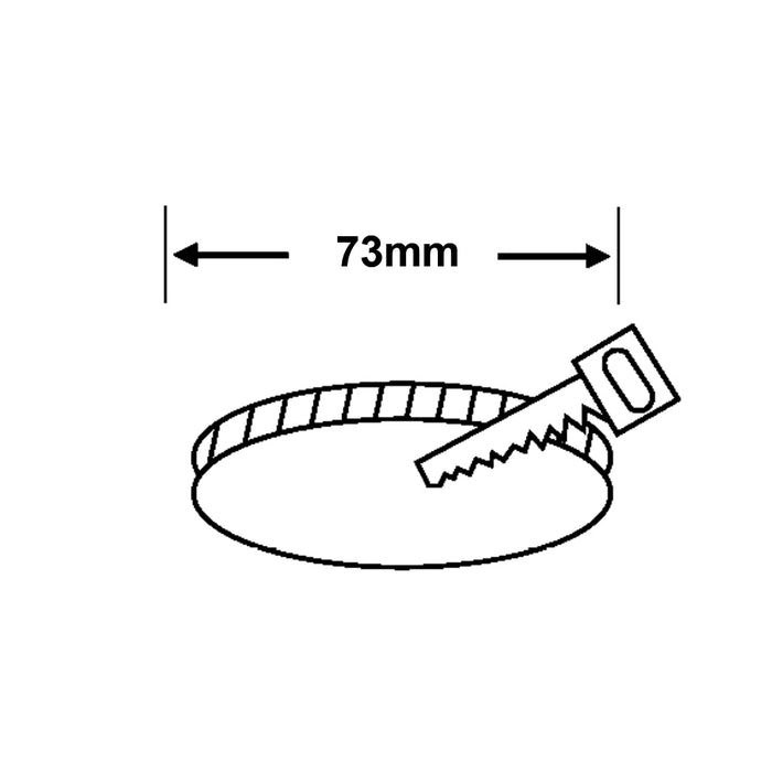 Pannello LED da incasso 3W P-73A-T3C