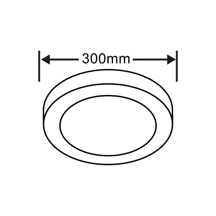 Pannello LED a soffitto 24W P-300B-T3C