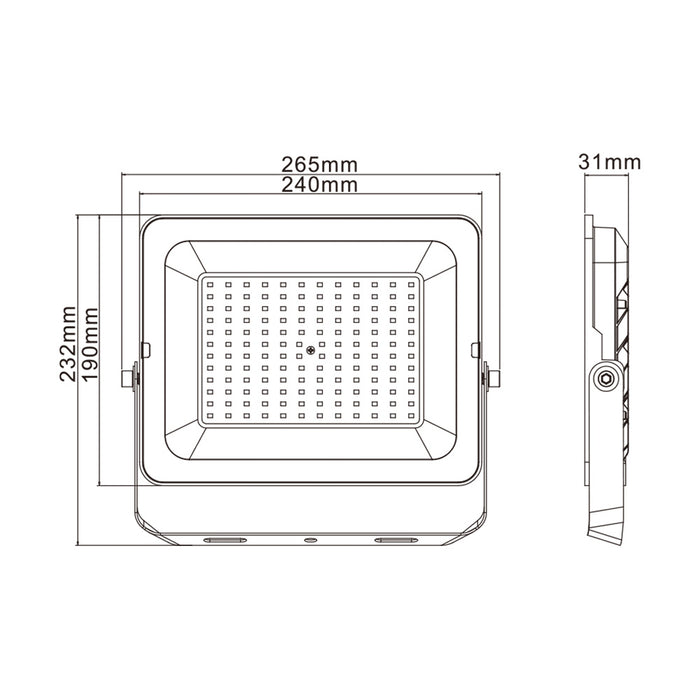 Faretto led AC-100W-3C