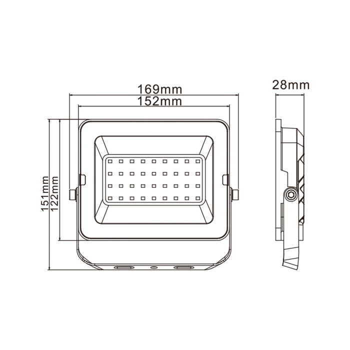 Faretto led AC-30W-3C