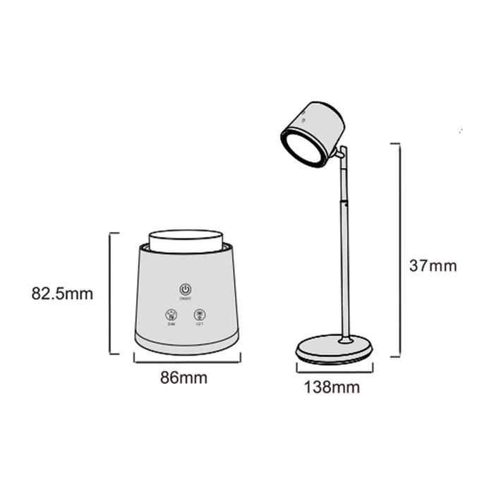 Lampada led da tavolo BL-1005-N