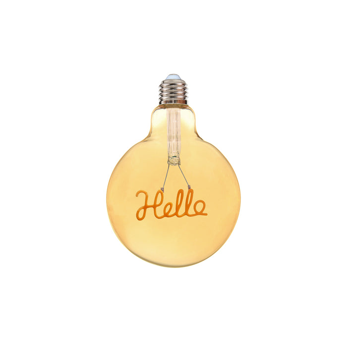 Lampadina LED E27 4W G125-Hello