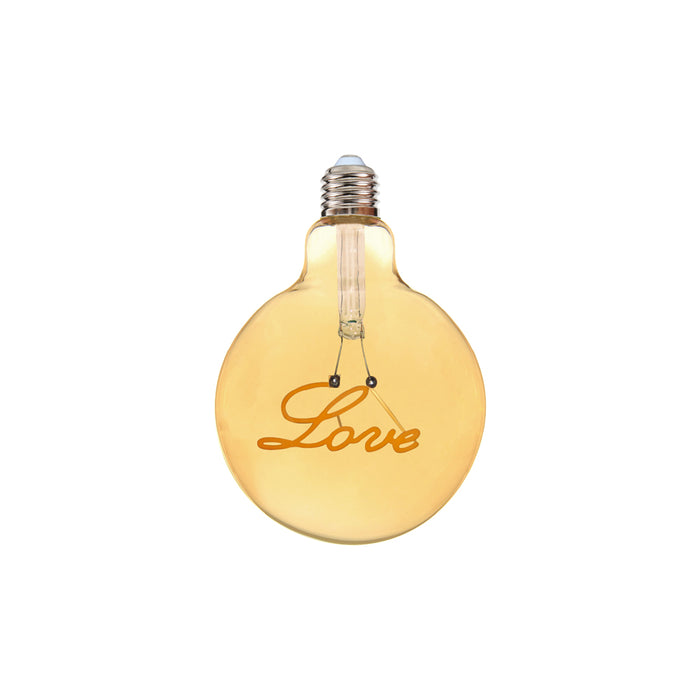 Lampadina LED E27 4W G125-Love