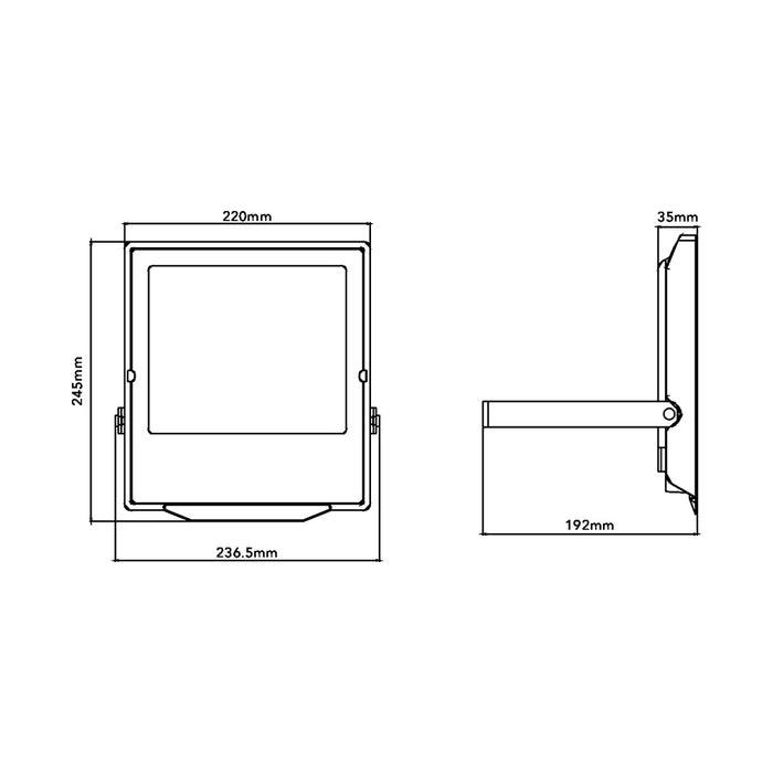 Faretto led GN116-100W-3C