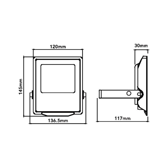 Faretto led GN116-30W-3C