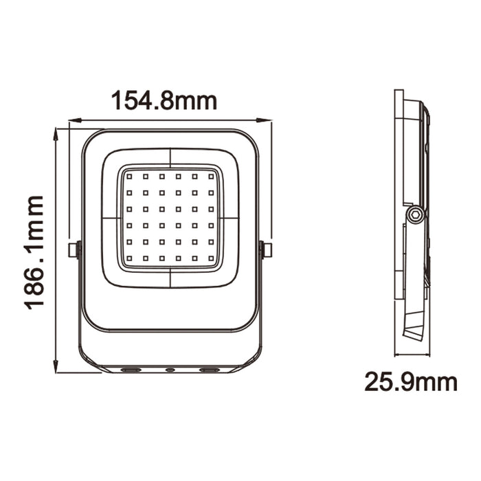 Faretto led JR-30W-3C