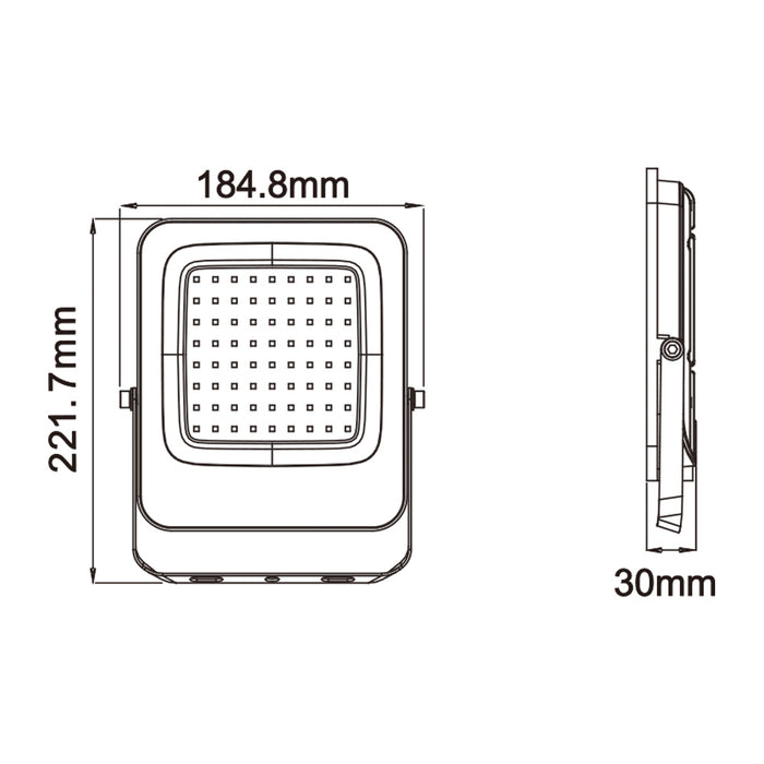 Faretto led JR-50W-3C