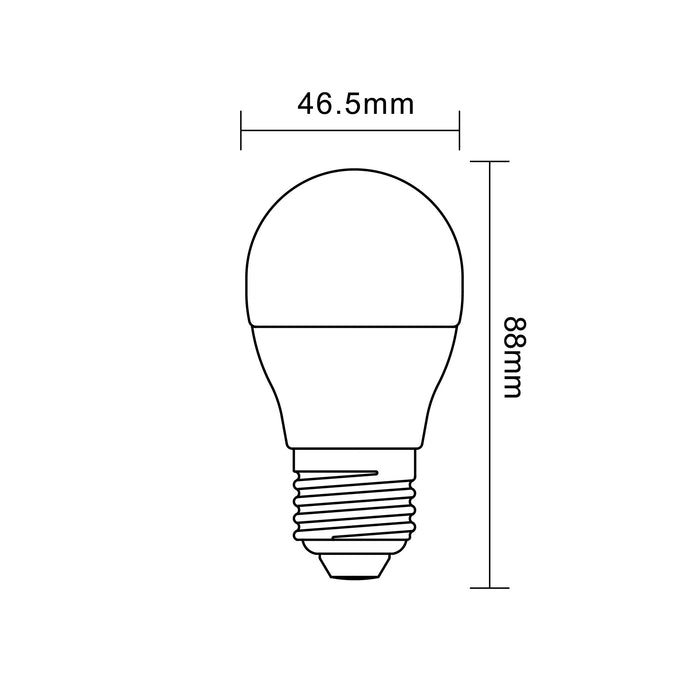 LAMPADINA LED E14 9W G45T-9W-N