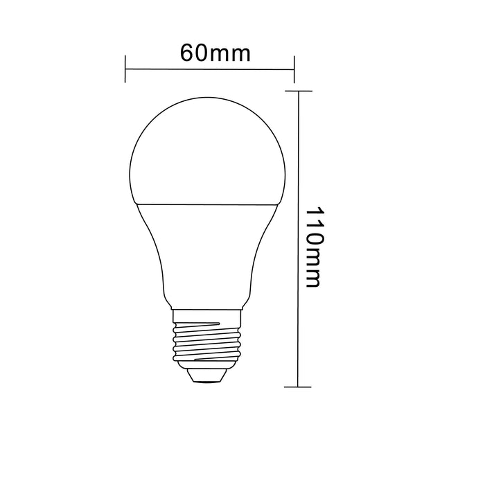 LAMPADINA LED E27 10W A60-09N