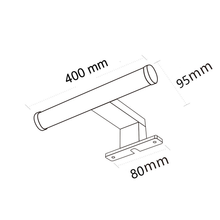 LAMPADA LED DA SPECCHIO 6W 400PC-AN