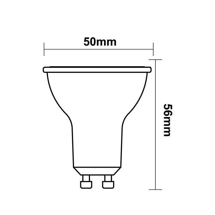 LAMPADINA LED GU10 9W GU10-9W-N