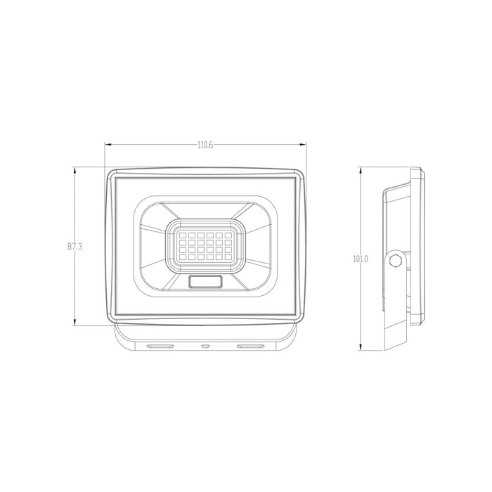 FARETTO LED EK02-20W-NF