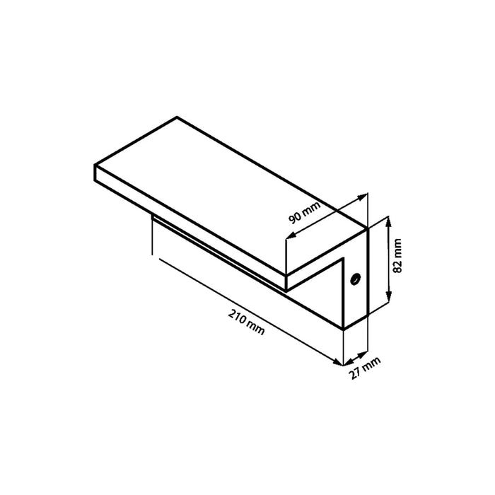 Applique da esterno con sensore BS82-NC