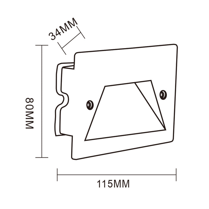 Applique da esterno ES49-GN