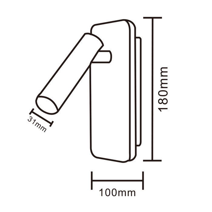 Applique LED E20-BN