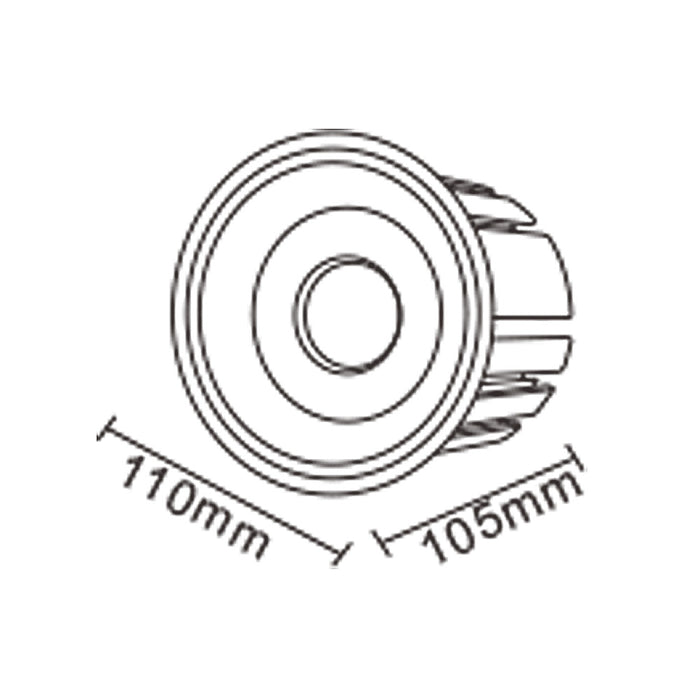 Faretto led  AR111-BF