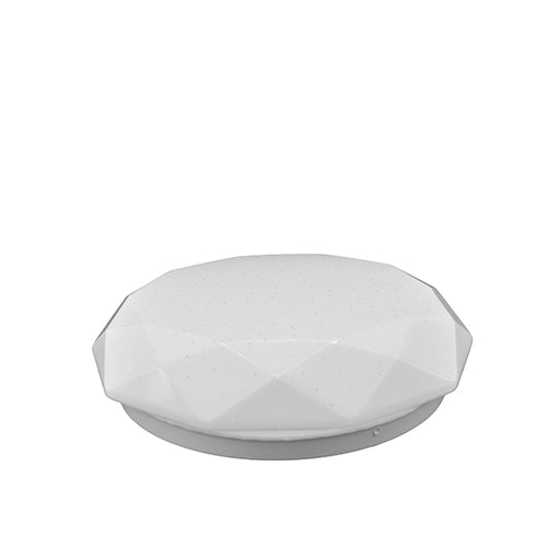 Plafoniera Led Rotonda con Rilievo da Soffitto 24W C02